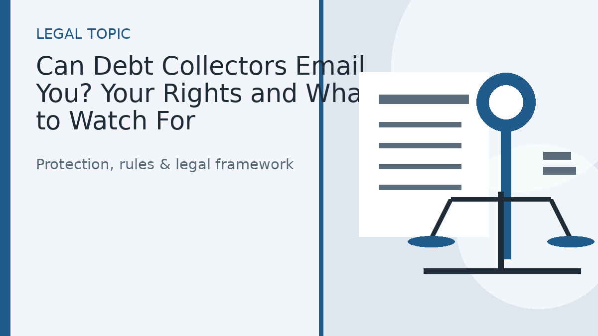 Can Debt Collectors Email You? Your Rights and What to Watch For
